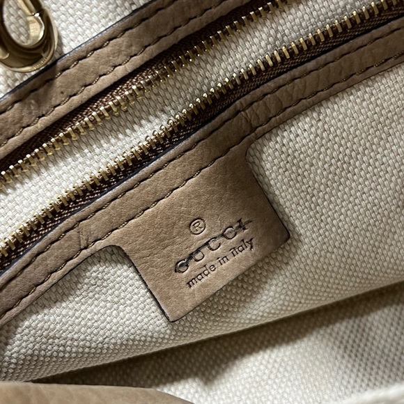 Gucci Soho Chain Logo Tote Bag Brown - Picture 9 of 10